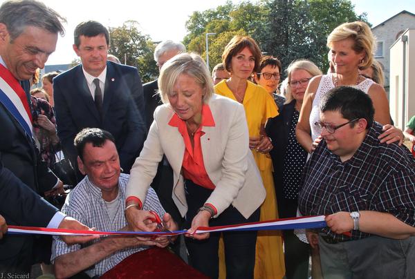 Inauguration FAM les Cerisiers par Sophie Cluzel