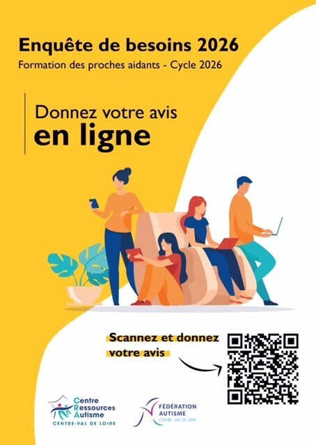 Affiche enquête besoins 2026 formation des proches aidants