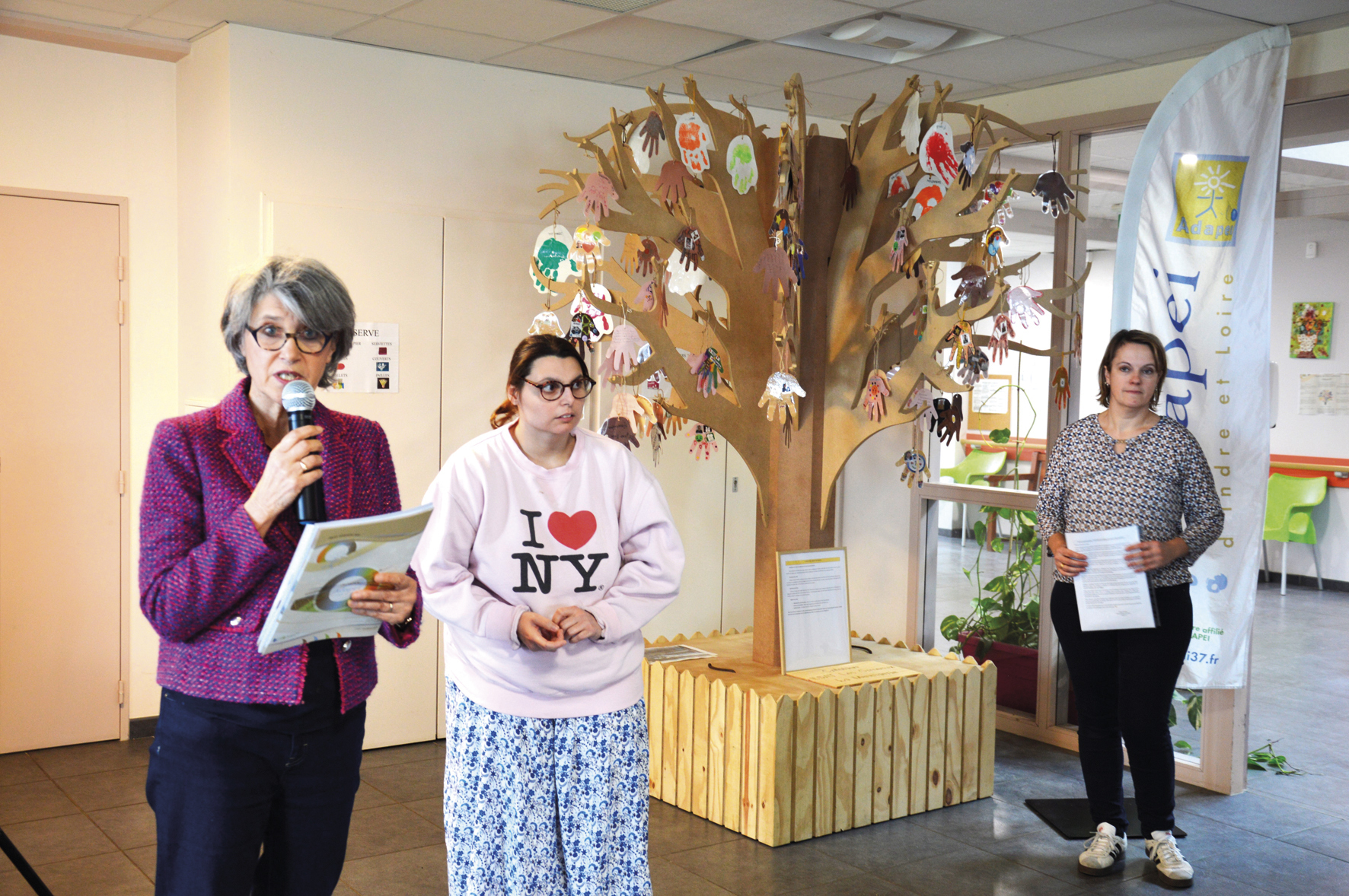 P3 Inauguration arbre des petits bonheurs 2