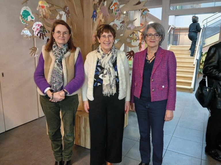 P3 Inauguration arbre des petits bonheurs