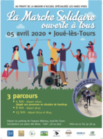 affiche marche solidaire 2020