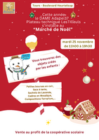 Affiche Noël 2025 - DAME Les Tilleuls